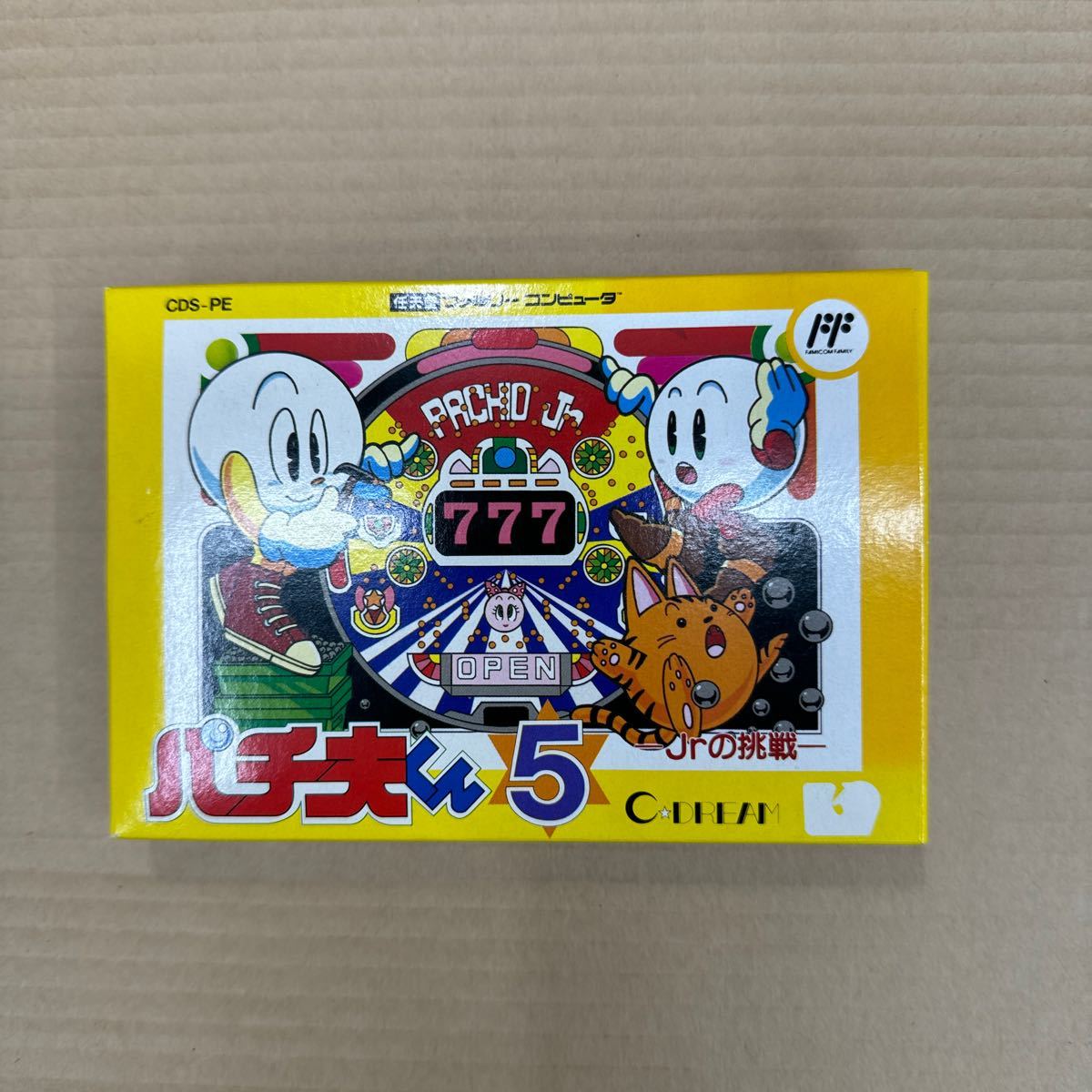 FC ファミコンソフト ファミコン パチ夫くん 5 箱説あり_画像1