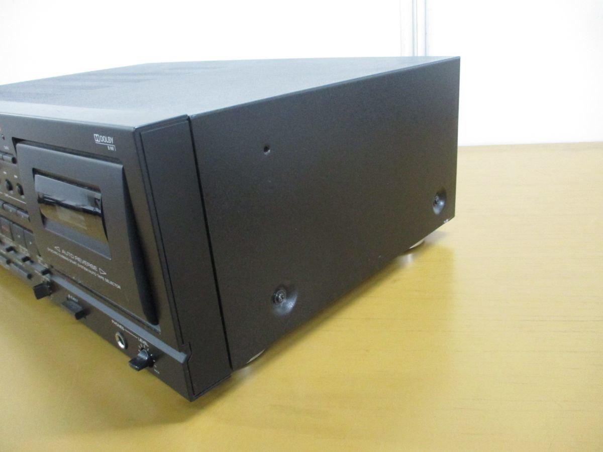 ■01)【同梱不可・1円〜】TEAC ティアック AD-RW900 CD/カセットレコーダー/USB接続対応/2012年製/リモコン付き/通電確認済み/B_画像4