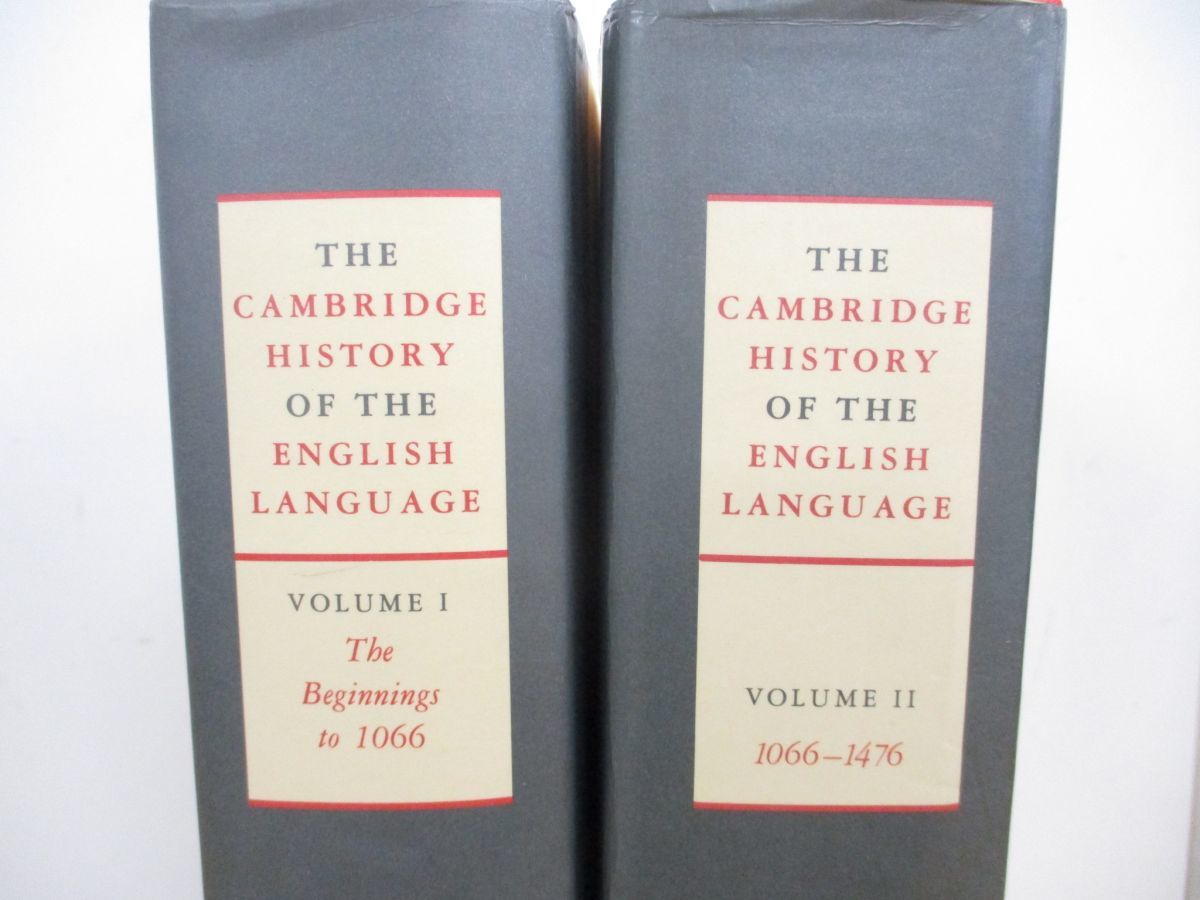 ▲01)The Cambridge History of the English Language 2冊セット/Richard M. Hogg/Cambridge University Press/洋書/ケンブリッジ英語史_画像2