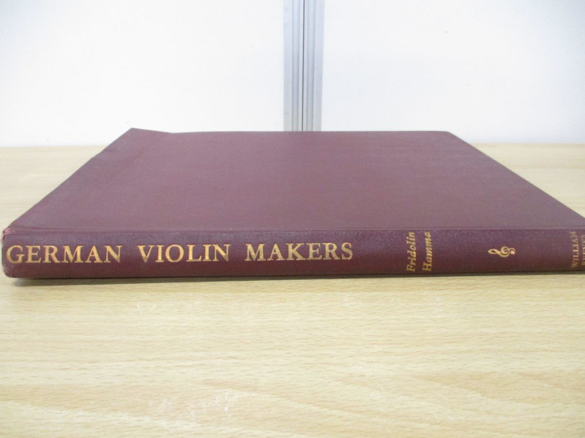 ▲01)German Violin Makers/Fridolin Hamma/William Reeves/1961年発行/洋書/ドイツのヴァイオリン製作者/フリドリン・ハンマ_画像2