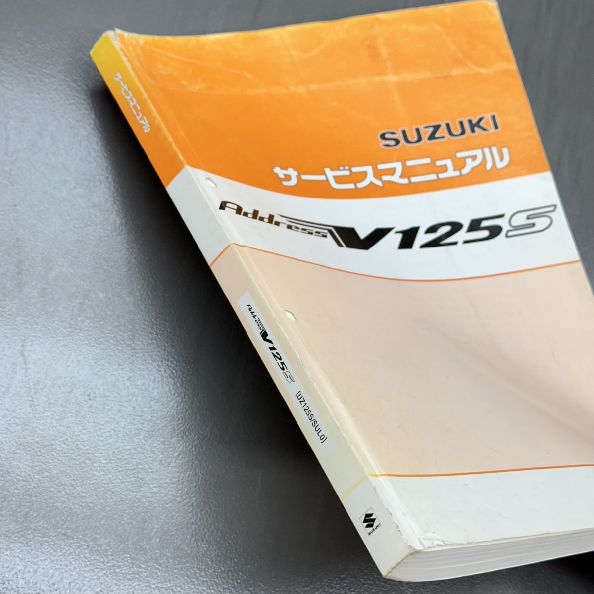  Suzuki адрес V125S UZ125 SL0/SUL0 EBJ-CF4MA оригинальный руководство по обслуживанию сервисная книжка приложение комплект SL3 SZL 240123ALN033