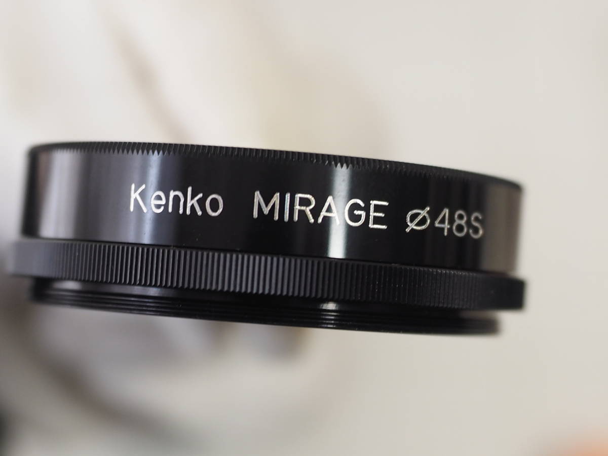 ◆カメラ1994◆ ミラージュレンズ Kenko Mirage Lens ６面 48S （難有り：回転が重くてムラあり） ケンコー （管理Filter002） ～iiitomo～_回転部分に難の有る商品です