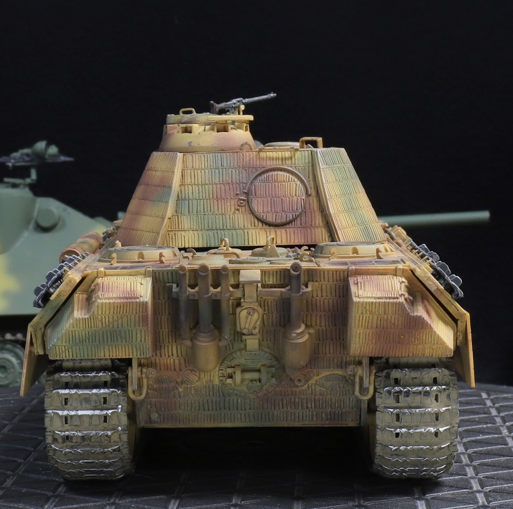 1/35 ドイツ陸軍 パンター（A型）ツインメリットコーティング再現版「215」 制作完成品_画像5