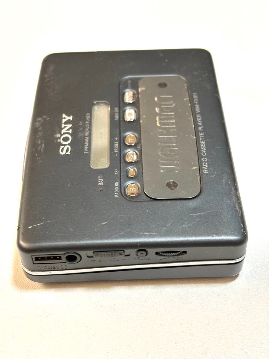 SONY カセットウォークマン WM-FX811 ジャンク品|Yahoo!フリマ SONY カセットウォークマン WM-FX811 ジャンク品|Yahoo!フリマ
