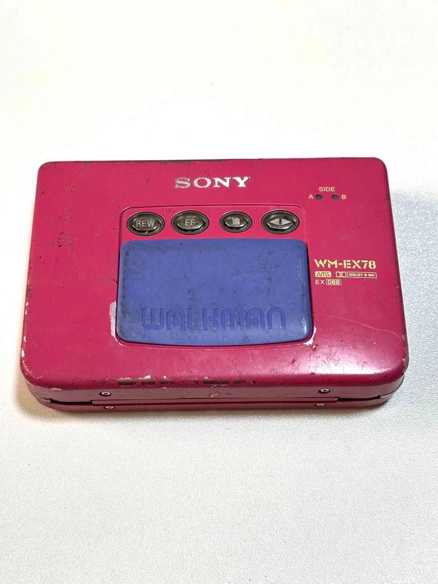 SONY カセットウォークマン WM-EX78 ジャンク品|Yahoo!フリマ SONY カセットウォークマン WM-EX78 ジャンク品|Yahoo!フリマ