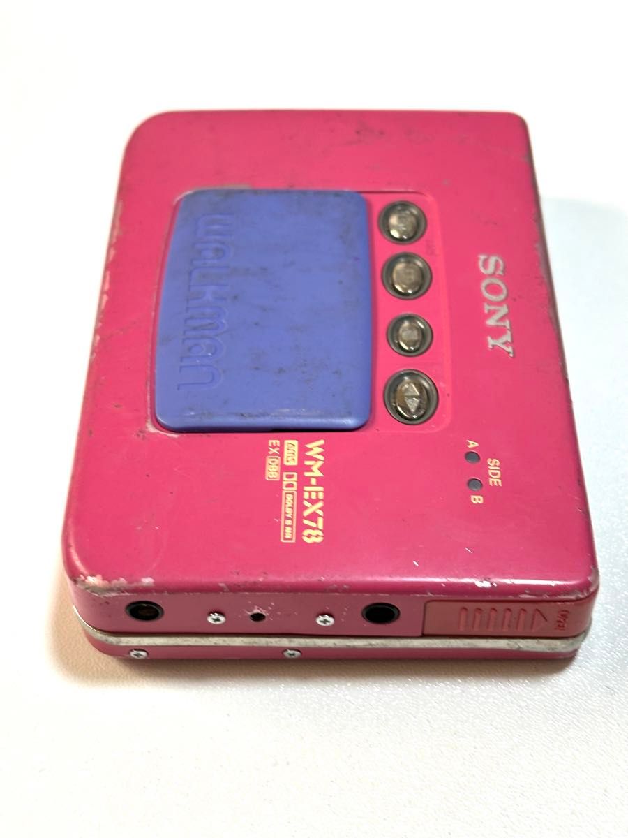 SONY カセットウォークマン WM-EX78 ジャンク品|Yahoo!フリマ SONY カセットウォークマン WM-EX78 ジャンク品|Yahoo!フリマ