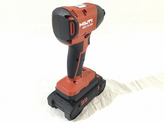 ☆極美品☆ HILTI ヒルティ 充電式インパクトドライバ SID 6-22 バッテリ2個 充電器 ケース付 84803_画像6