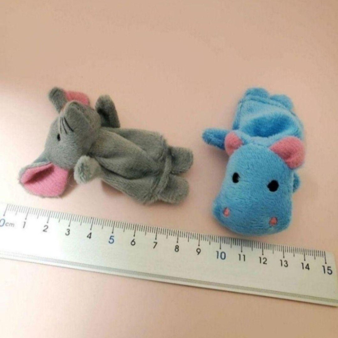指人形 HANAKO 動物 １０点セット 知育玩具 読み聞かせ 保育 ハンドメイド 布製品の画像8