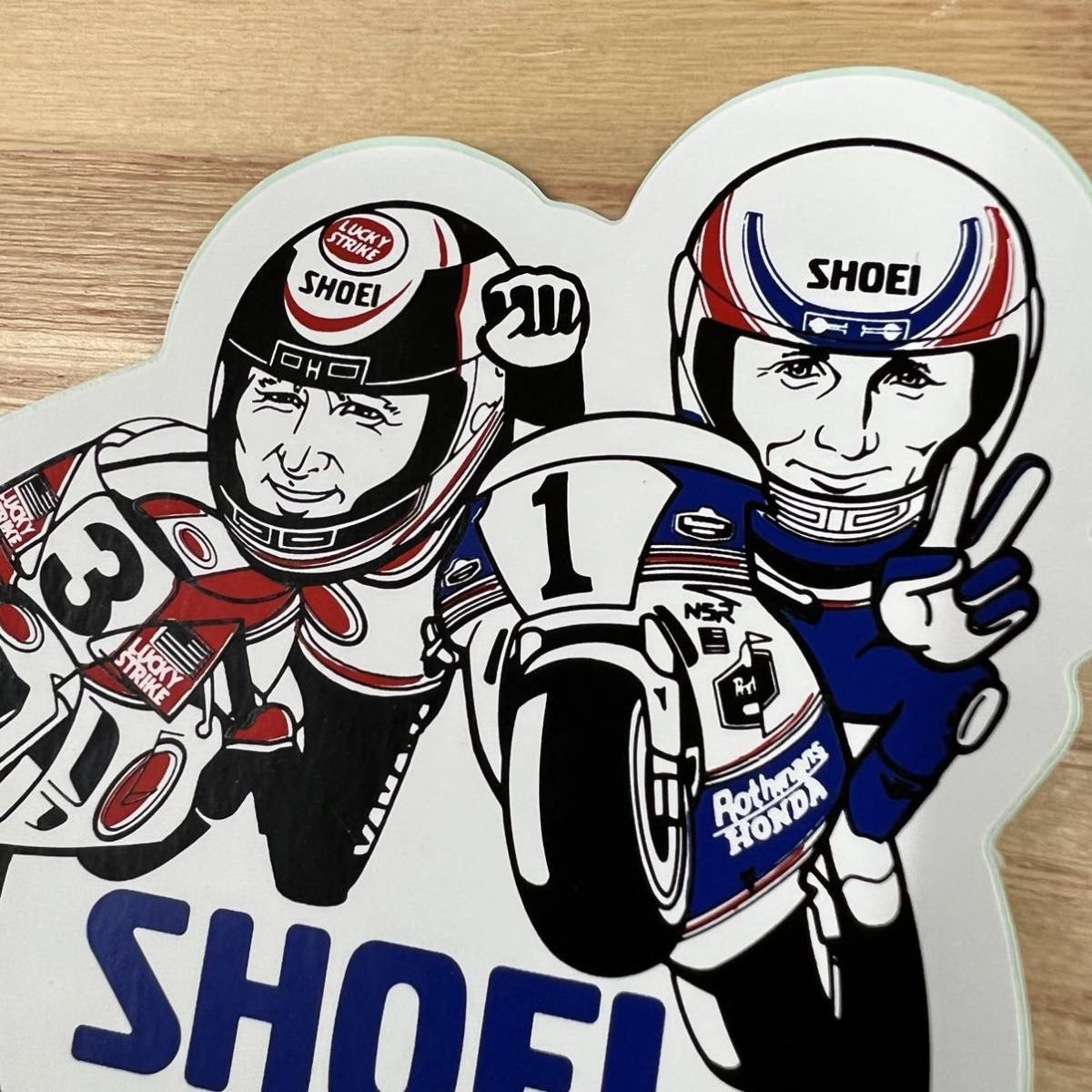 ★レア SHOEI ショウエイ ステッカー 【南海部品】 エディローソン ウェインレイニー ロスマンズ ラッキーストライク 《当時物》　_画像2