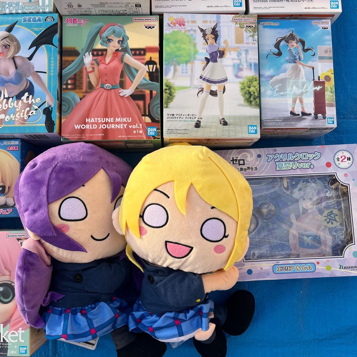 【新品未開封】 プライズ 21個 初音ミク まどかマギカ アーニャ 推しの子 ウマ娘 ラブライブ 美少女 フィギュア まとめ売り【大量】_画像4