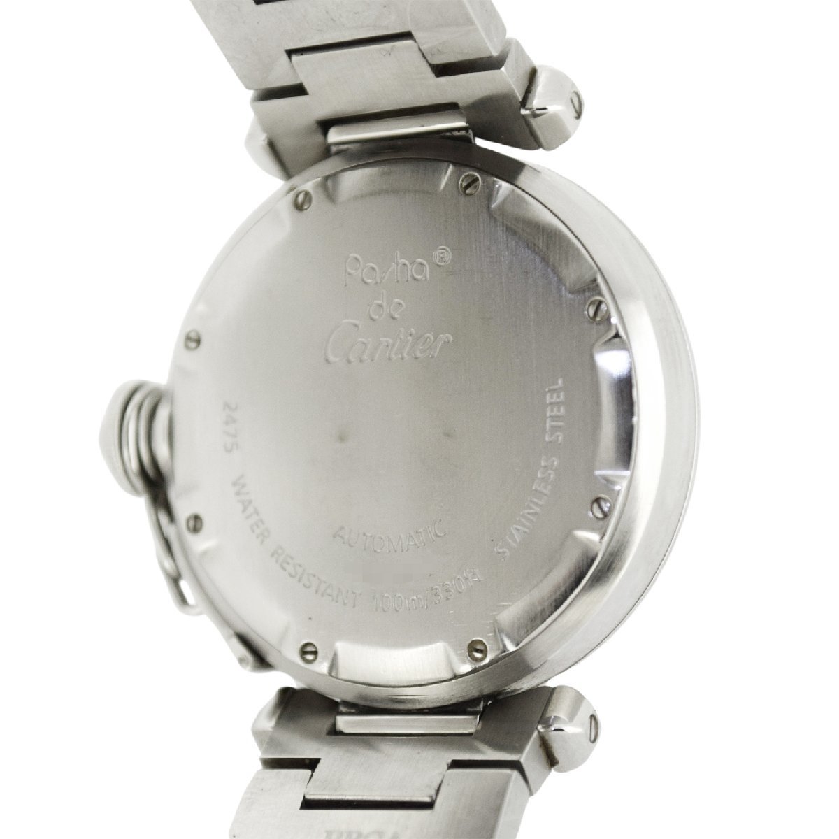 Cartier カルティエ パシャC ビッグデイト W31055M7 ボーイズ ユニセックス レディース 腕時計_画像5