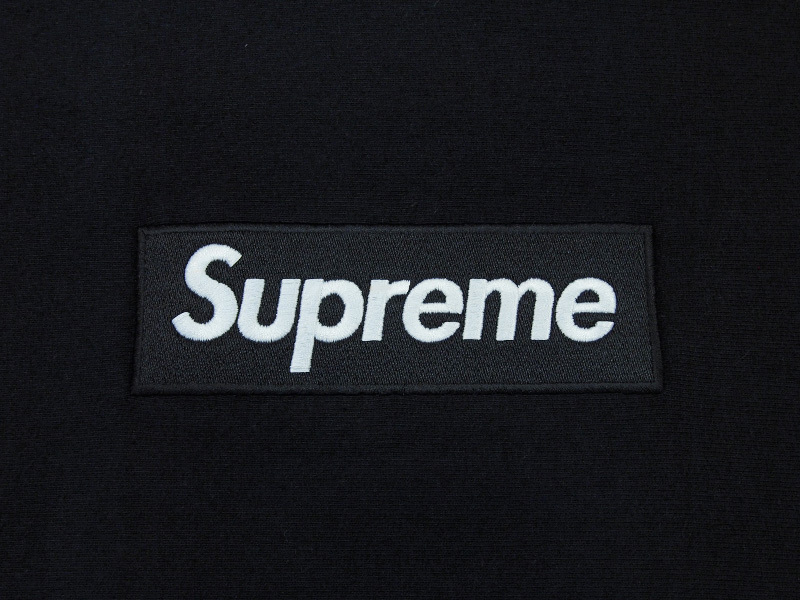 美品 Supreme Box Logo Hooded Sweatshirt パーカー フーディー スウェット プルオーバー シュプリーム ボックスロゴ 黒 ブラック M F_画像3
