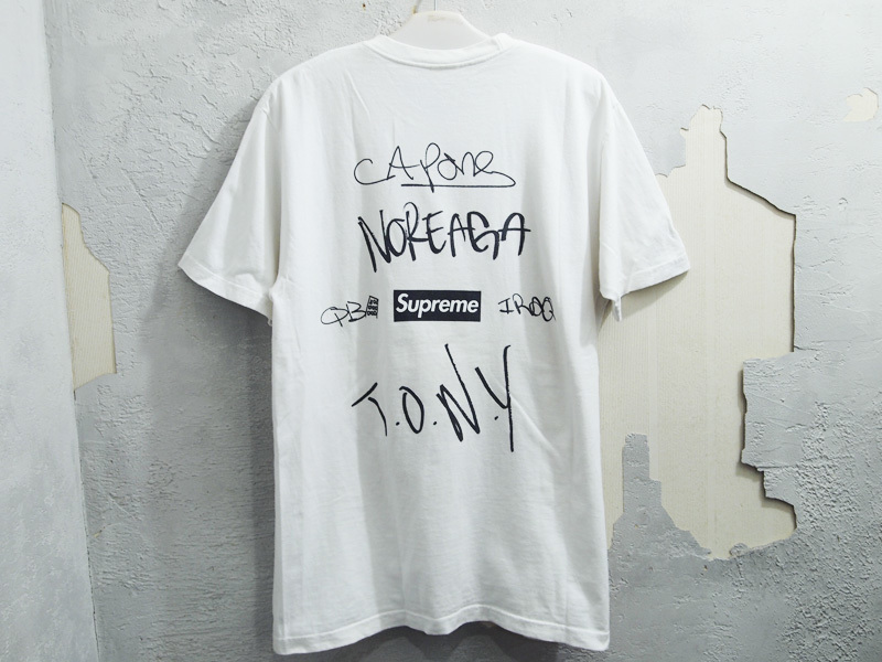 希少 L サイズ 16AW Supreme The War Report Tee Tシャツ ボックスロゴ 白 ホワイト White カポーンアンドノリエガ シュプリーム F_画像2