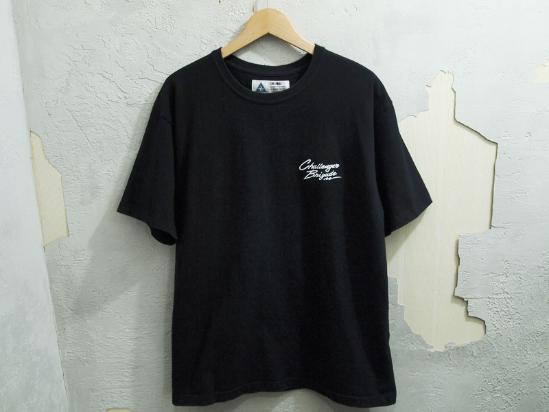 XL サイズ 23SS CHALLENGER SIGNATURE TEE Tシャツ シグネチャー ロゴ 黒 ブラック BLACK チャレンジャー FTの画像2