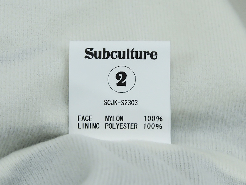 新品 定価32800円 SC SubCulture DAMA SURFBOARDS K's surfride COACHES JACKET コーチジャケット サブカルチャー ケーズサーフライド M F_画像3