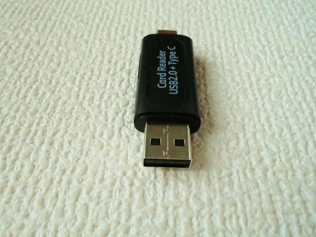 ★メモリーカードリーダー/Card Reader/USB 2.0+Type c/2in1/480Mbps/一台ニ役/携帯サイズ/SDCR-001/中古/USED/即決☆_画像8