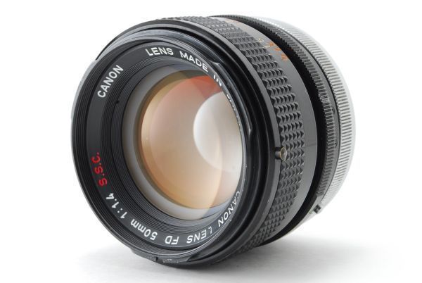 キヤノン FD 50mm F1.4 SSC 単焦点レンズ　CANON　MFレンズ　H23696_画像1