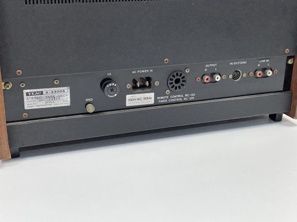 TEAC ティアック A-3300S オープンリールデッキ　現状品　 H61684_画像6