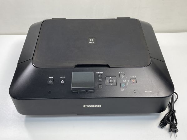 動作確認済　安心動作保証付　CANON　MG6530　キャノン　複合機　印字1550以下　A4 コピー機 インクジェット複合機 プリンター【H61768】_画像1