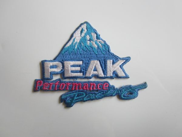 ビンテージ PEAK Performance Racing ピークパフォーマンス ワッペン/自動車 バイク パーツ メーカー レーシング スポンサー 87_画像3