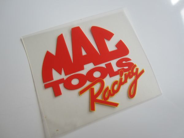 MAC TOOL Racing マックツールズ レーシング モーター オイル 工具 メーカー ステッカー/デカール 自動車 バイク オートバイ S91_画像2