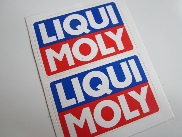 LIQUI MOLY リキモリ オイル メーカー ステッカー/デカール 自動車 バイク オートバイ レーシング F1 スポンサー S93_画像2