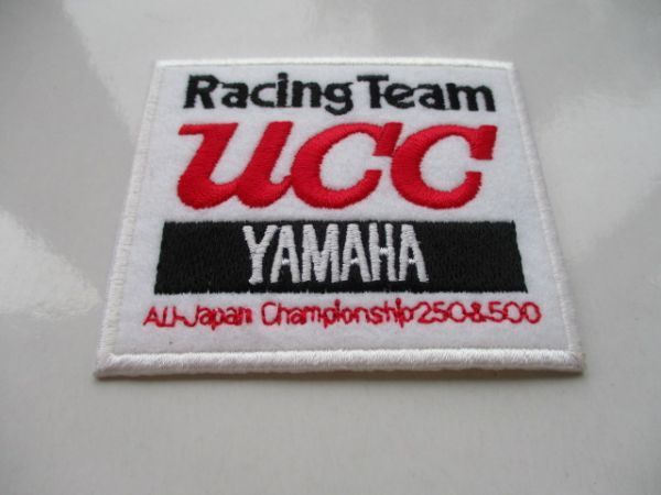 RACING TEAM YAMAHA UCC ヤマハ UCCレーシング チーム ワッペン/自動車 バイク オートバイ スポンサー Z02の画像4