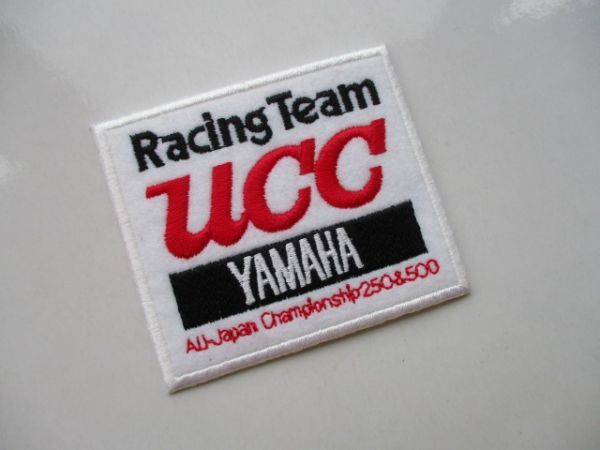 RACING TEAM YAMAHA UCC ヤマハ UCCレーシング チーム ワッペン/自動車 バイク オートバイ スポンサー Z02の画像1