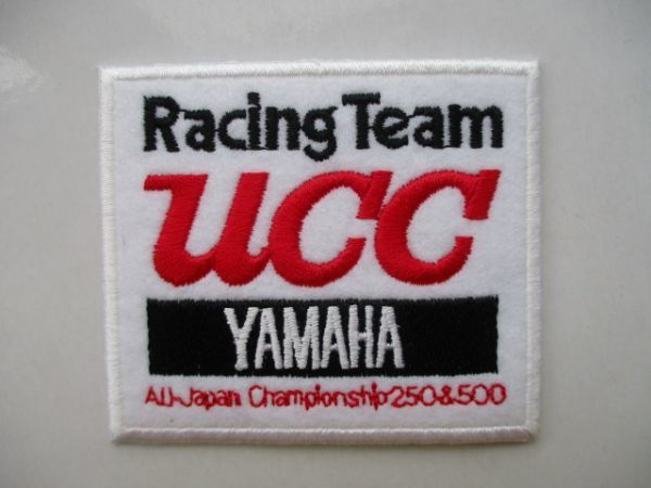 RACING TEAM YAMAHA UCC ヤマハ UCCレーシング チーム ワッペン/自動車 バイク オートバイ スポンサー Z02の画像3