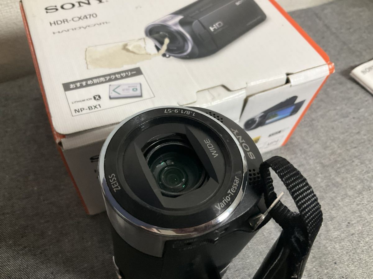 SONY HDR-CX470ブラック デジタルビデオカメラ HANDYCAM 動作確認済_画像5