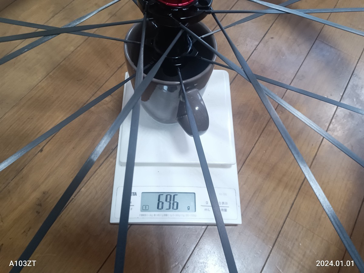 ACESPRINT カーボンスポーク disc シマノ11/12s 1284g 47mm ACESPRINT カーボンスポーク disc シマノ11/12s 1284g 47mm