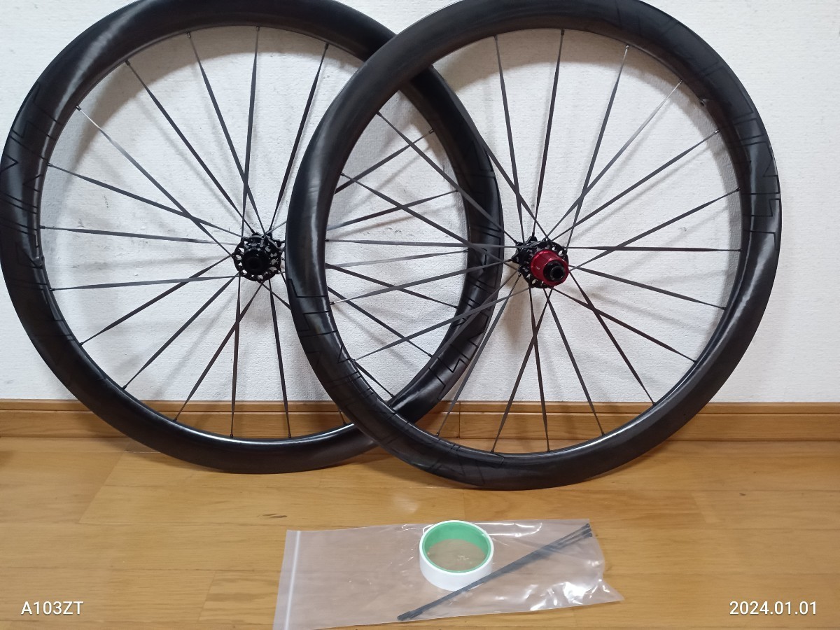 ACESPRINT カーボンスポーク disc シマノ11/12s 1284g 47mm ACESPRINT カーボンスポーク disc シマノ11/12s 1284g 47mm