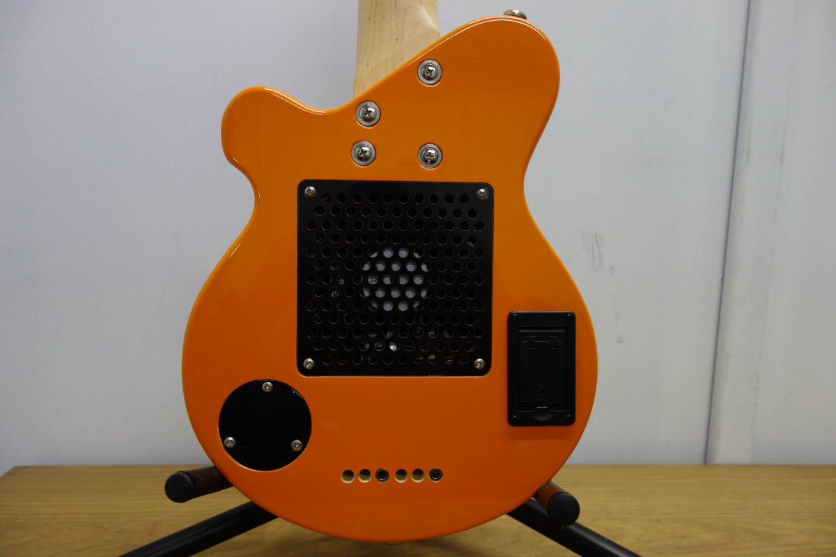 Pignose ミニ エレキギター PGG Travel Guitar 音出し可(難あり) ソフトケース付き ピグノーズ 中古 ジャンク品 管理ZI-140_画像8