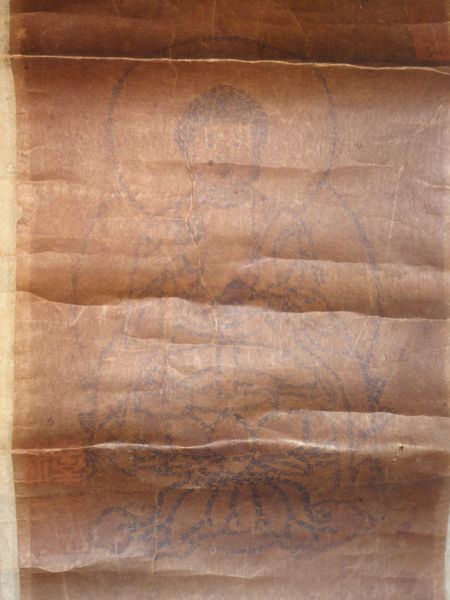  rare antique temple small character ......... paper pcs hold axis Buddhist image Buddhism temple . picture Japanese picture old fine art 