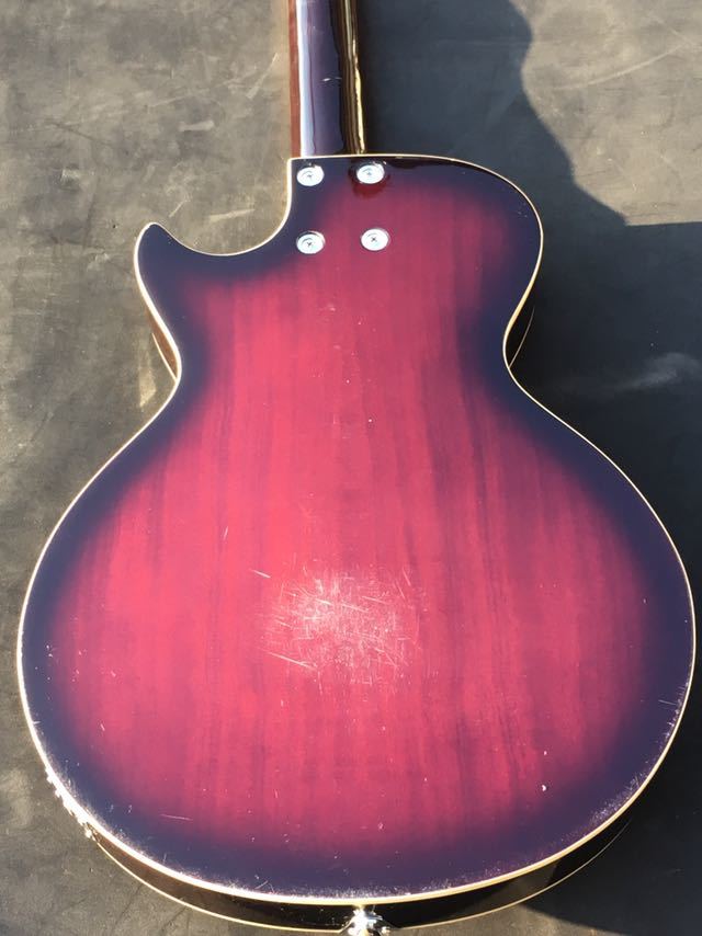 ヤフオク Flavor フルアコ 薄胴 アーチトップ 極上 レスポ ヤフオク Flavor フルアコ 薄胴 アーチトップ 極上 レスポ