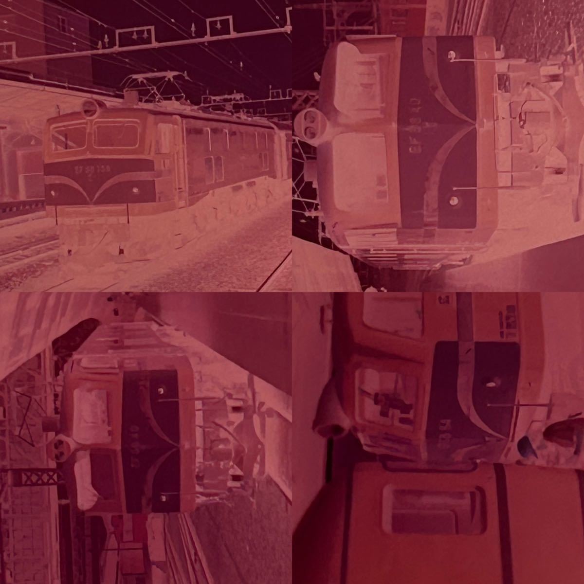 古い鉄道写真 ネガフィルム 『54年7月14.15 大阪駅 尼崎駅など』EF58 EF65 EF66 EF81 EH1027 あさかぜ 雷鳥 まつかぜ 列車 電車 （010902_画像5