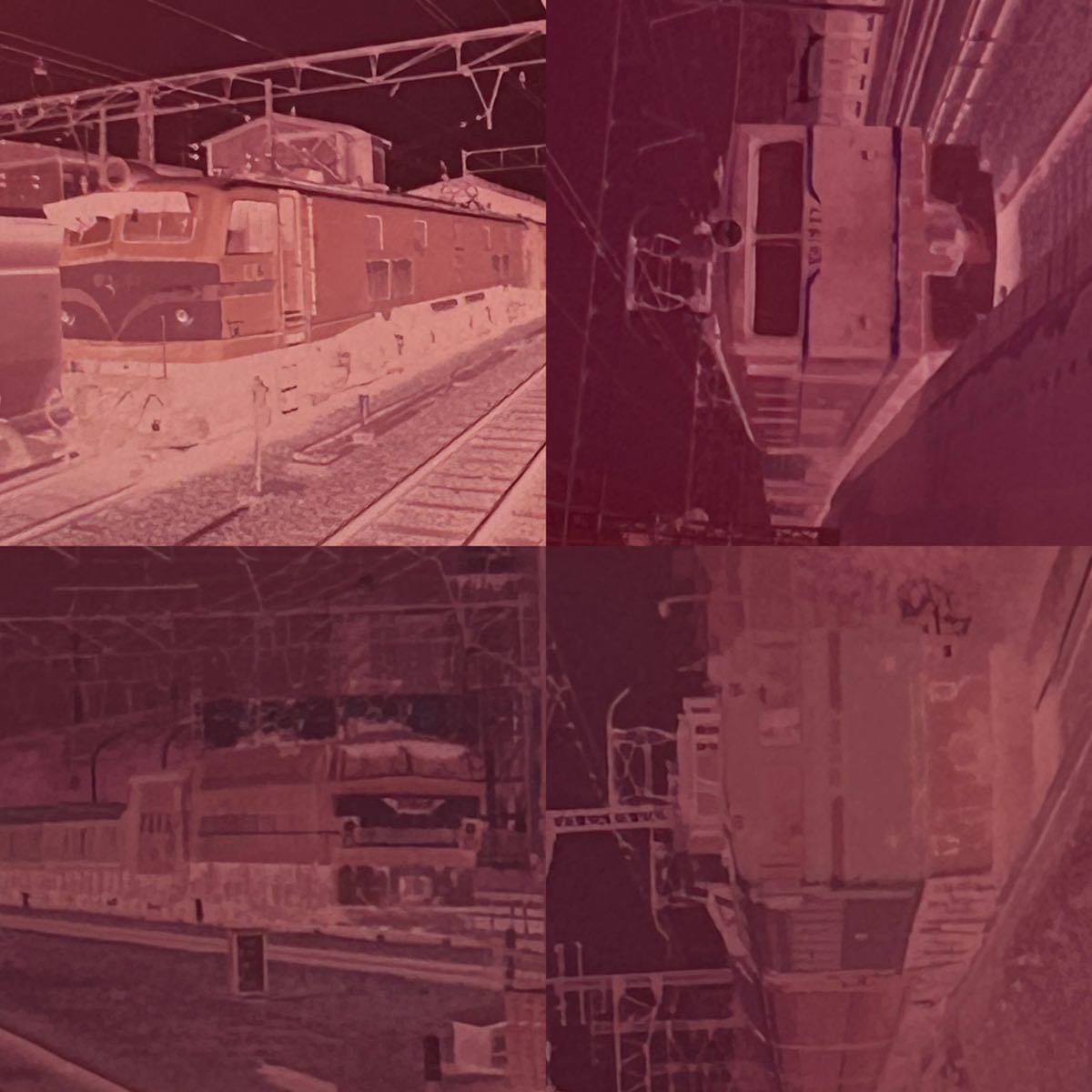 古い鉄道写真 ネガフィルム 『54年7月14.15 大阪駅 尼崎駅など』EF58 EF65 EF66 EF81 EH1027 あさかぜ 雷鳥 まつかぜ 列車 電車 （010902_画像4