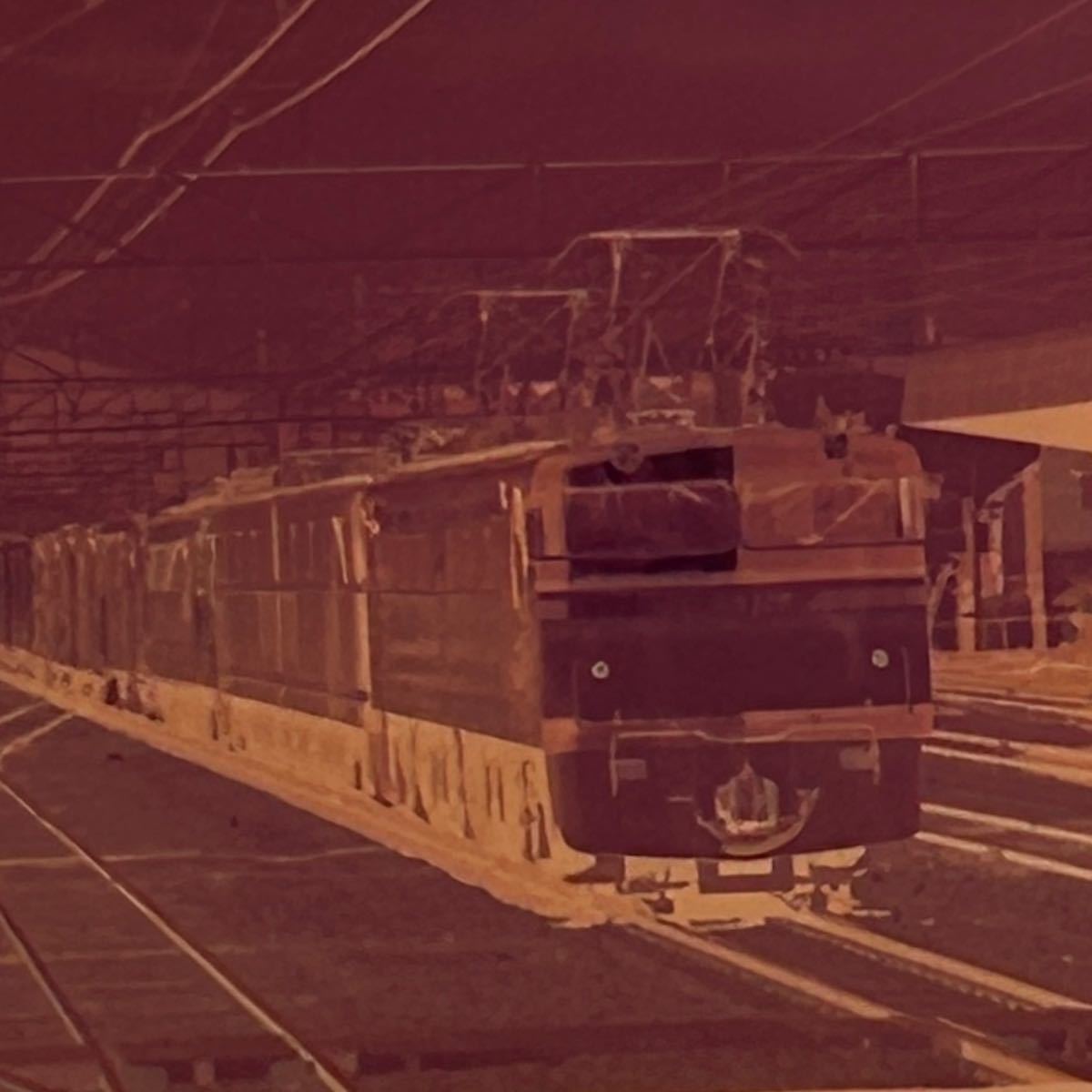 古い鉄道写真 ネガフィルム EF5853 雷鳥 EF60108 DF5022 EF58138 DD51720 EF612 EF58148 EF6118 列車 昭和 電車 （012212_画像7