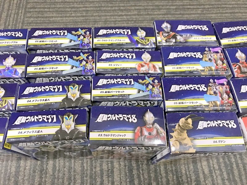 【未開封品】BANDAI 超動ウルトラマン 6 7 8 HERO’S ULTRAMAN 66アクション キリエロイド メビウス 他 39個セット バンダイ 1円~　S2796_画像10