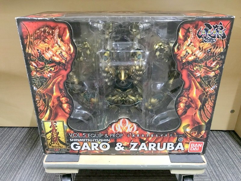 BANDAI GARO&ZARUBA イクイップ アンド プロップ 心滅獣牙狼&ザルバ ダメージVer. フィギュア 牙狼 バンダイ 1円~　S2864_画像1