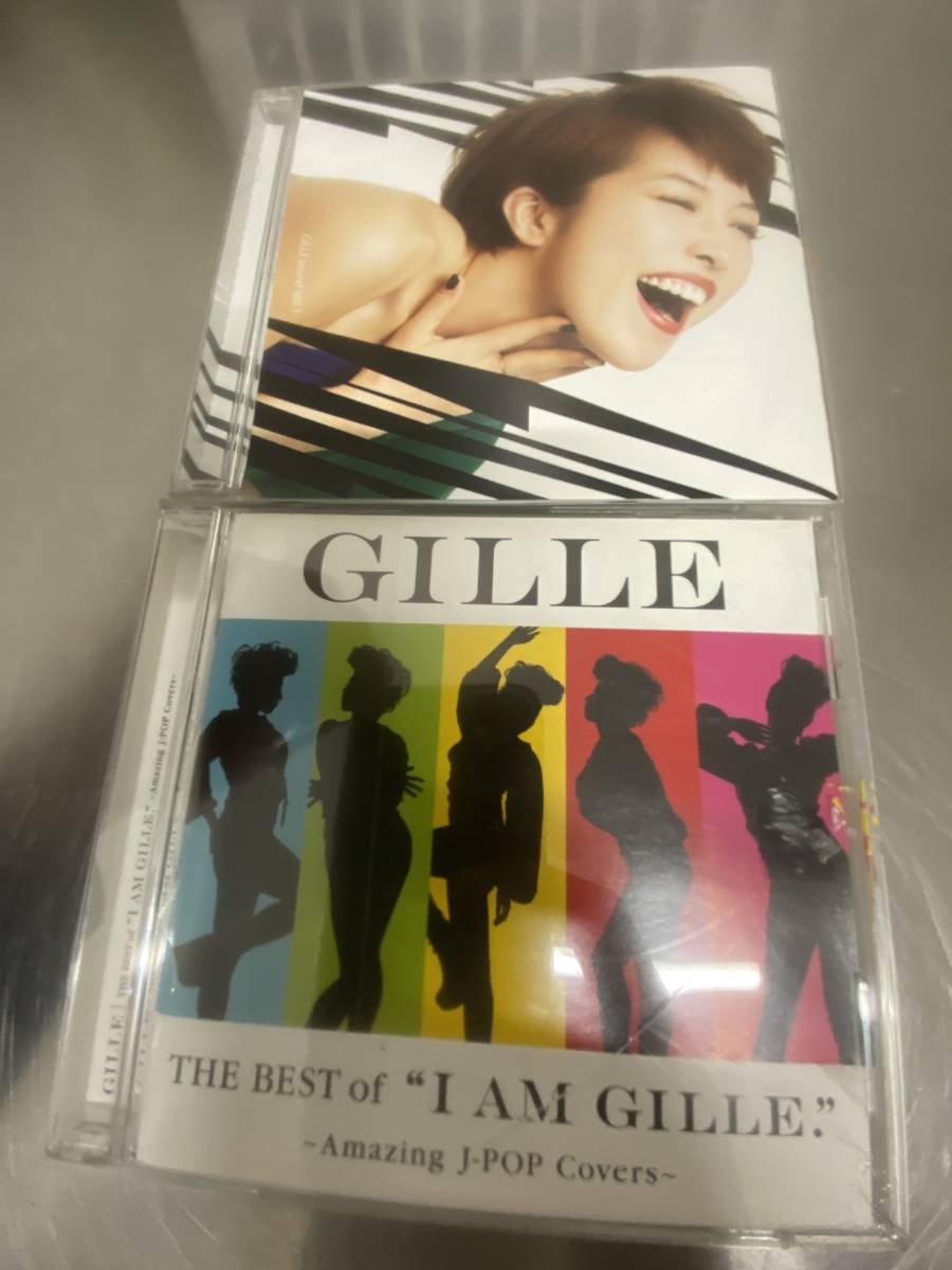 GILLE(ジル)ベストカバーアルバム CD THE BEST of"I AM GILLE"〜Amazing J-POP Covers〜 +アルバム CD 計2枚 レンタルアップ品_画像1