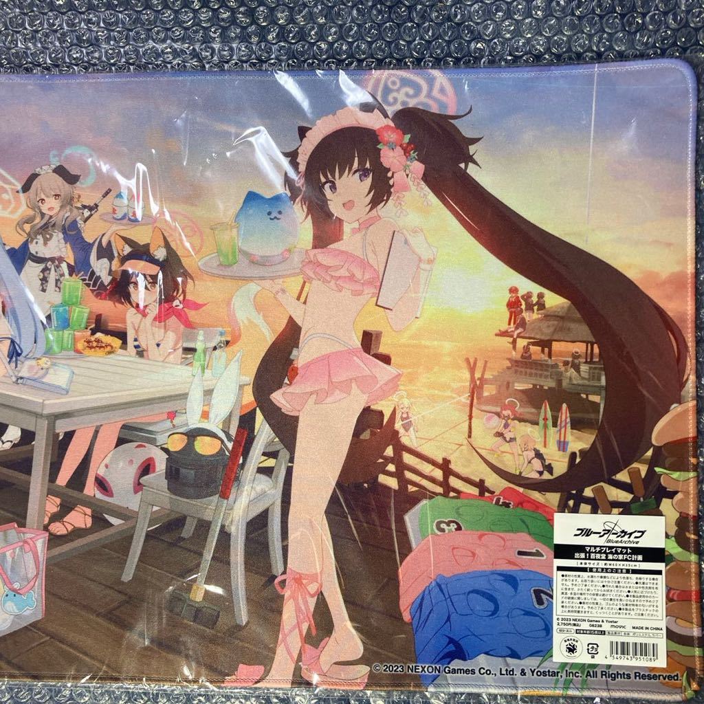 ブルーアーカイブ 4点セット ブルアカ プレイマット 出張 白夜堂 ブルーアーカイブ 4点セット ブルアカ プレイマット 出張 白夜堂