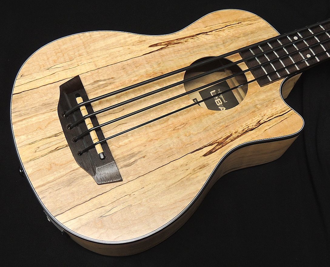 ... индивид 4087 KALA UBASS-SP-MAPL-FS  цвет  u-bass ...  база  Spalted Maple ... клен   корпус  