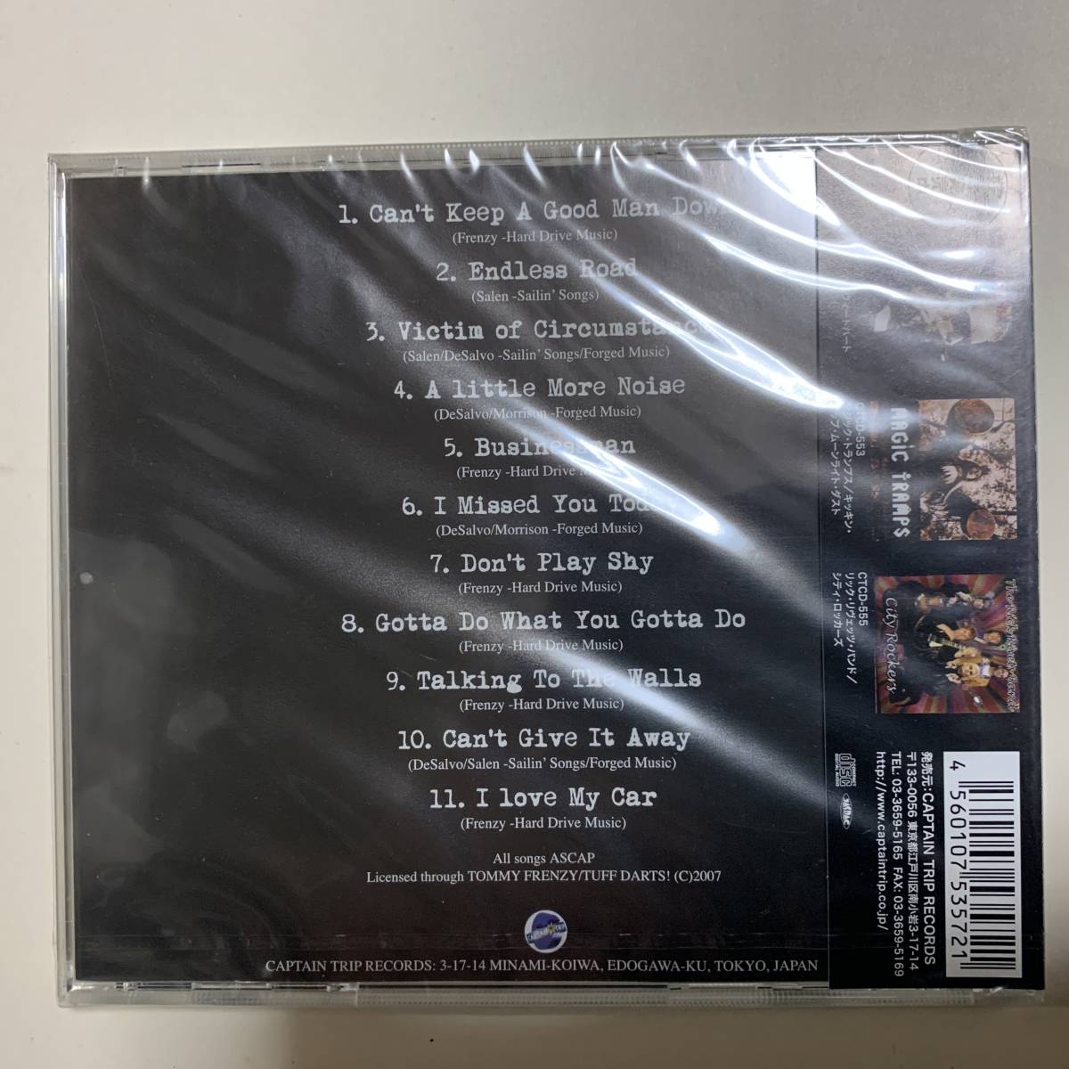Captain Trip CD     TUFF DARTS / YOU CAN'T KEEP セカンド&ラストアルバム RAMONES CBGB'sの画像2