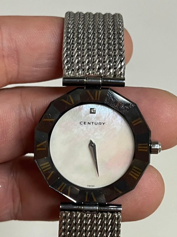 12C7 CENTURY センチュリー 腕時計 TIME GEM タイムジェム 不動品_画像1