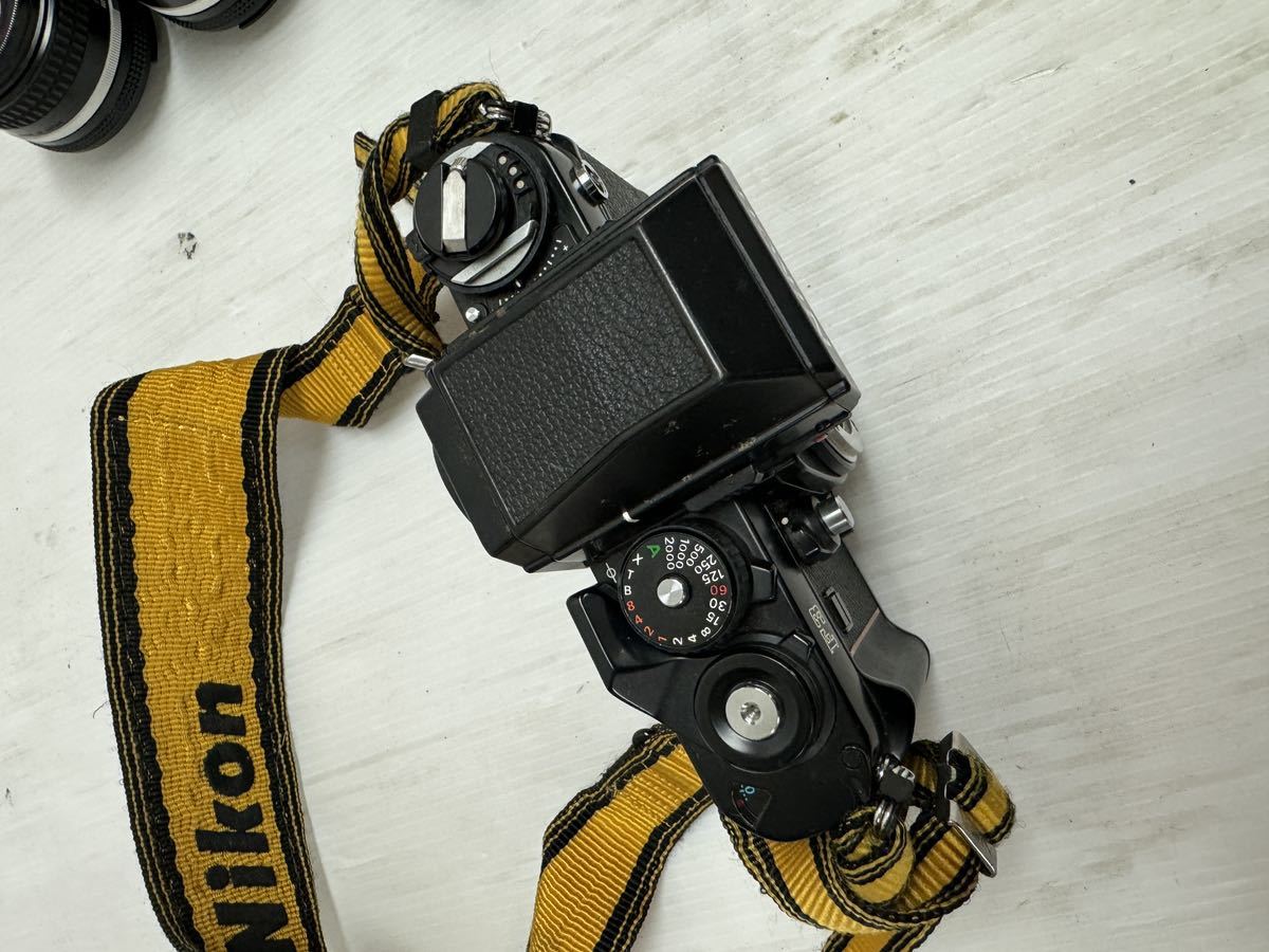 Nikon F3 HP フィルムカメラ　NIKKOR 50mm F=1.4 105mm F=2.5 28mm F=2.8 レンズセット　ニコン_画像3