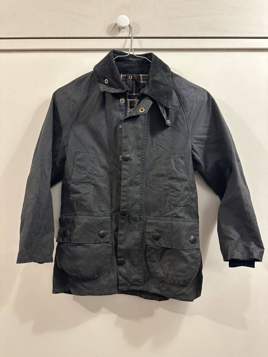 ビンテージバブアー BEDALE キッズ用子供用Barbour 英国製オイルドジャケット