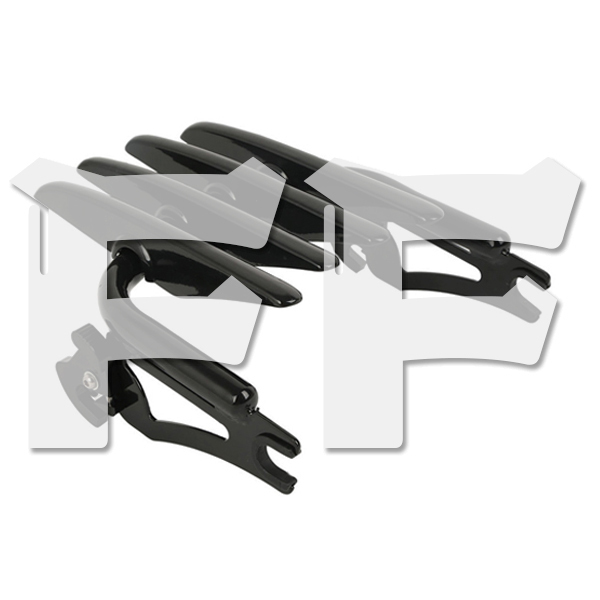 ハーレー ラゲッジシェルフ テールラック ロードキング FLHX FLHR FLTR 2009~2020年式 ブラック Frame 新品