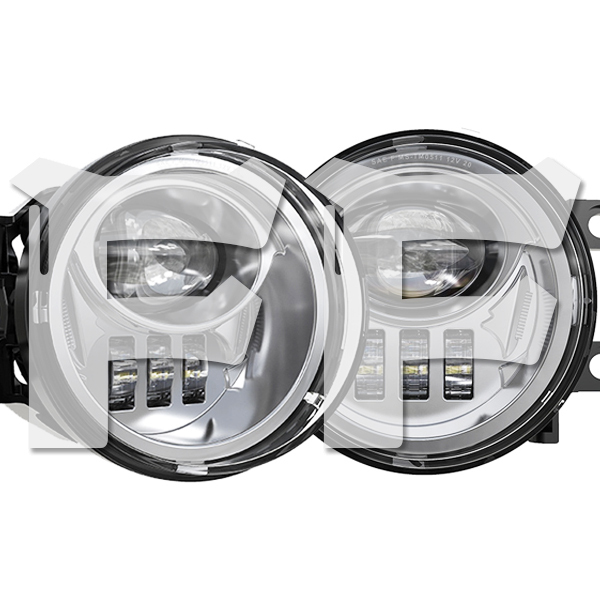 For 2016~2019年式 タコマ 2014~2019年式 4RUNNER 2014~2019年式 タンドラ LED フォグランプ DOT認定品 MS-TM1619-S 新品
