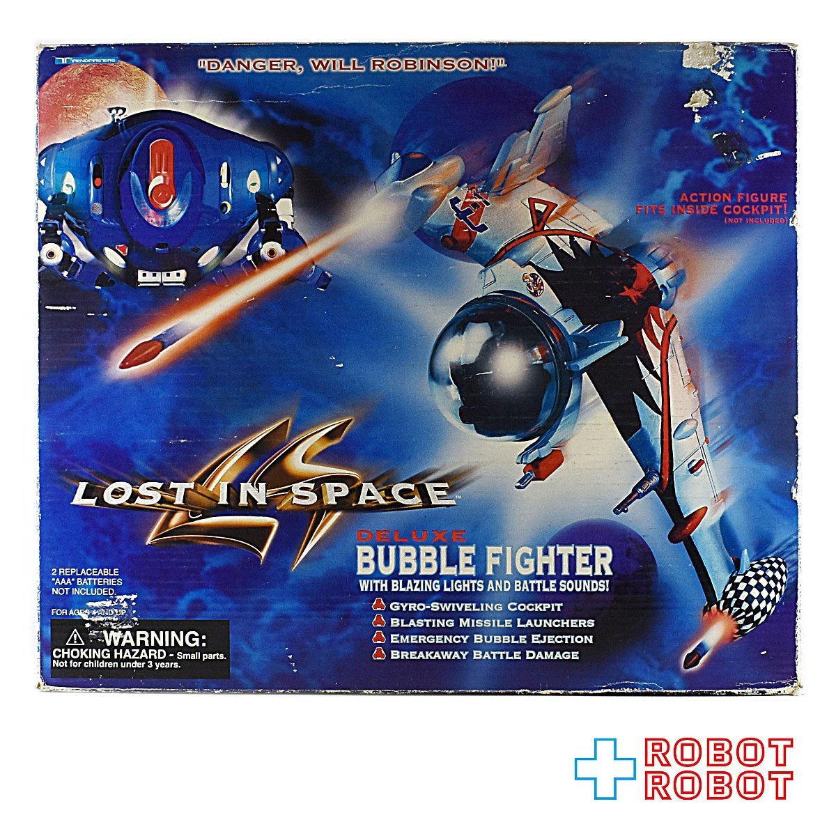 ロスト・イン・スペース バブル・ファイター トレンドマスター社1997 開封箱入 Trendmasters Lost In Space BUBBLE FIGHTER action figure_画像1